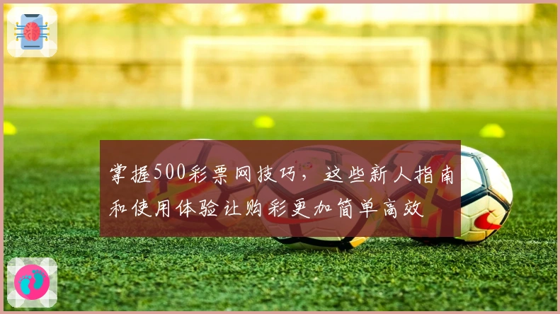 掌握500彩票网技巧，这些新人指南和使用体验让购彩更加简单高效